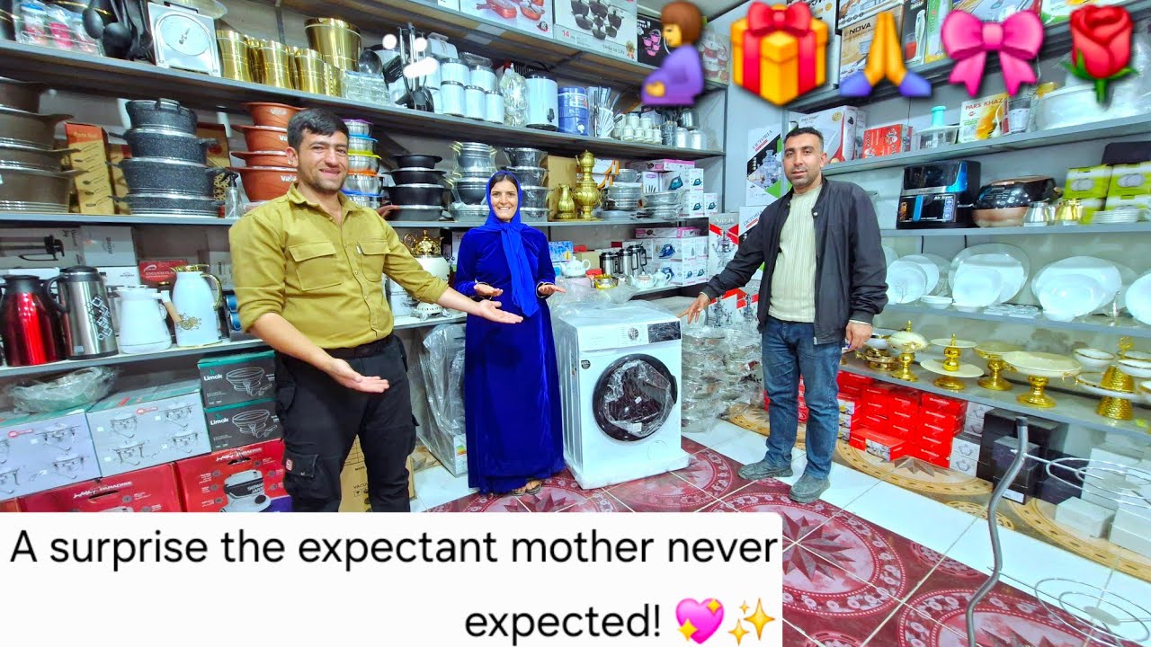 Сюрприз для беременной женщины; то, чего никто не ожидал! 🎁🤰