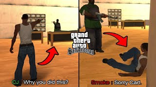 What happens if Carl don't kill Big Smoke in final mission "End of the Line" of GTA San Andreas? screenshot 4