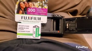 How to unload CineStill 400D & load Fujifilm 200 into a Canon Rebel G at Philadelphia Train Station