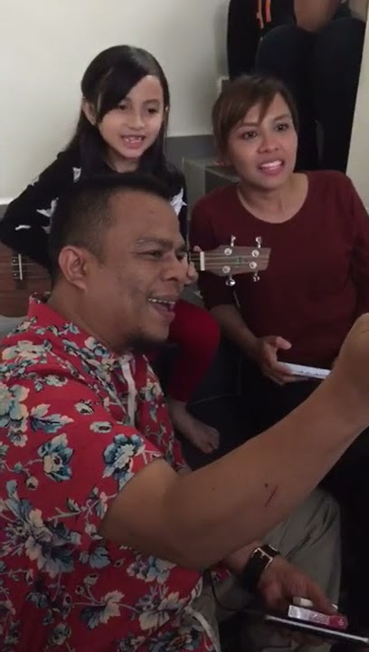 Kun anta cover by alyssa dezek and geng kasut bola pink kak jihan and uncle tokei