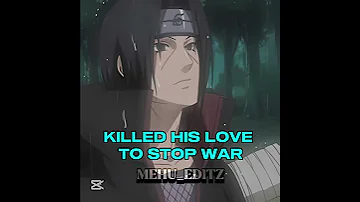 The Difference KAMIN Anime Animeedit Sad Sadedit Itachi Obito Naruto Trending Shorts 