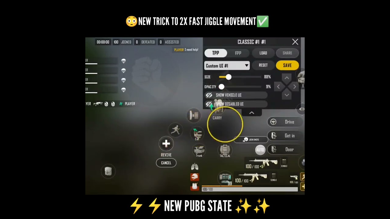 OMG😳 NEW TRICK TO 2X FAST JIGGLE MOVEMENT IN PUBG NEW STATE
