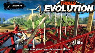 Trials Evolution - The Red Bridge - Custom Track