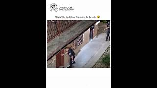 This Is Why the Officer Was Acting So Carefully 😅