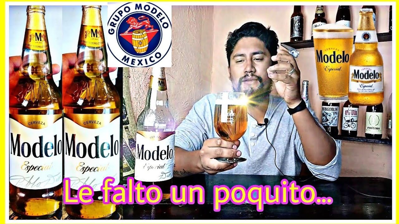 Cerveza MODELO ESPECIAL Caguama - YouTube