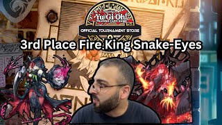 RC Crew Yu-Gi-Oh OTS Championship 3rd Place Rabieh Boutros - Fire King Snake-Eyes Deck Profile