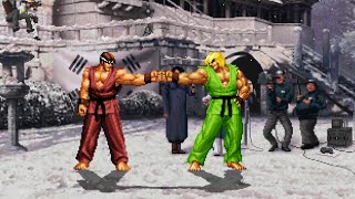 [TAS] Ryo vs Ken (The King of Fighters UM) #kof #kof2002 screenshot 5