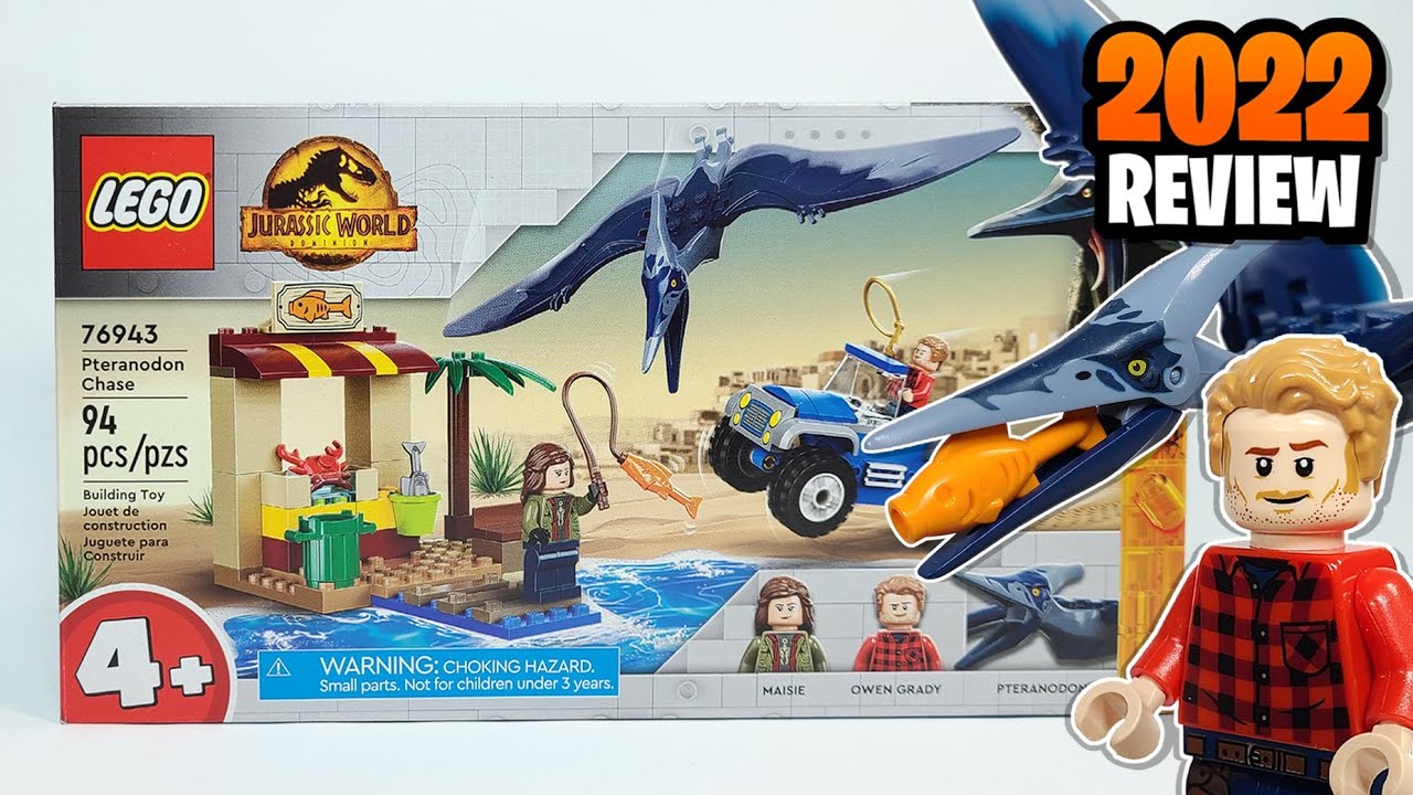 LEGO Jurassic World Pteranodon Chase (126 Pcs) - Jurassic World