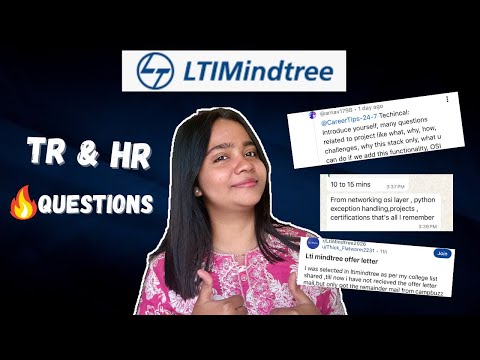 LTIMindtree✅ Technical & HR Interview Q’s💥🎓 (2025/2026) ASSOCIATE TRAINEE