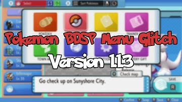 Pokemon BDSP Duplication Menu Glitch (Version 1.1.3)