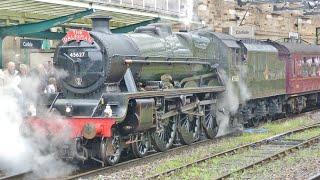 45699 Galatea Also As 45562 & 45627 With The Dalesman At Carlisle On 5Th October 2023