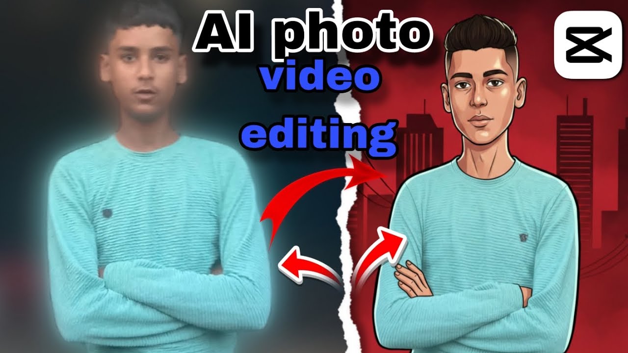 Al Anime Transition(2026).CapCut "3D Zoom (AI photo Se video generate) 3D zoom cap cut se video edit
