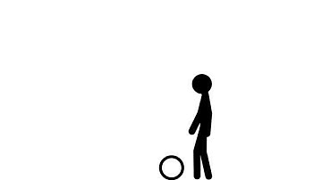 Soccer Stickman pivot Animation