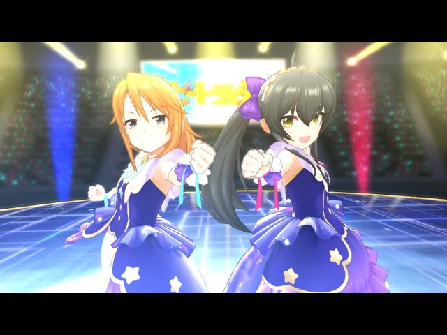 アイドルマスター シンデレラガールズ 結城晴 + 的場梨沙 ビートシューター デレステ」輝け！ビートシューター (Game ver.) 結城晴、的場