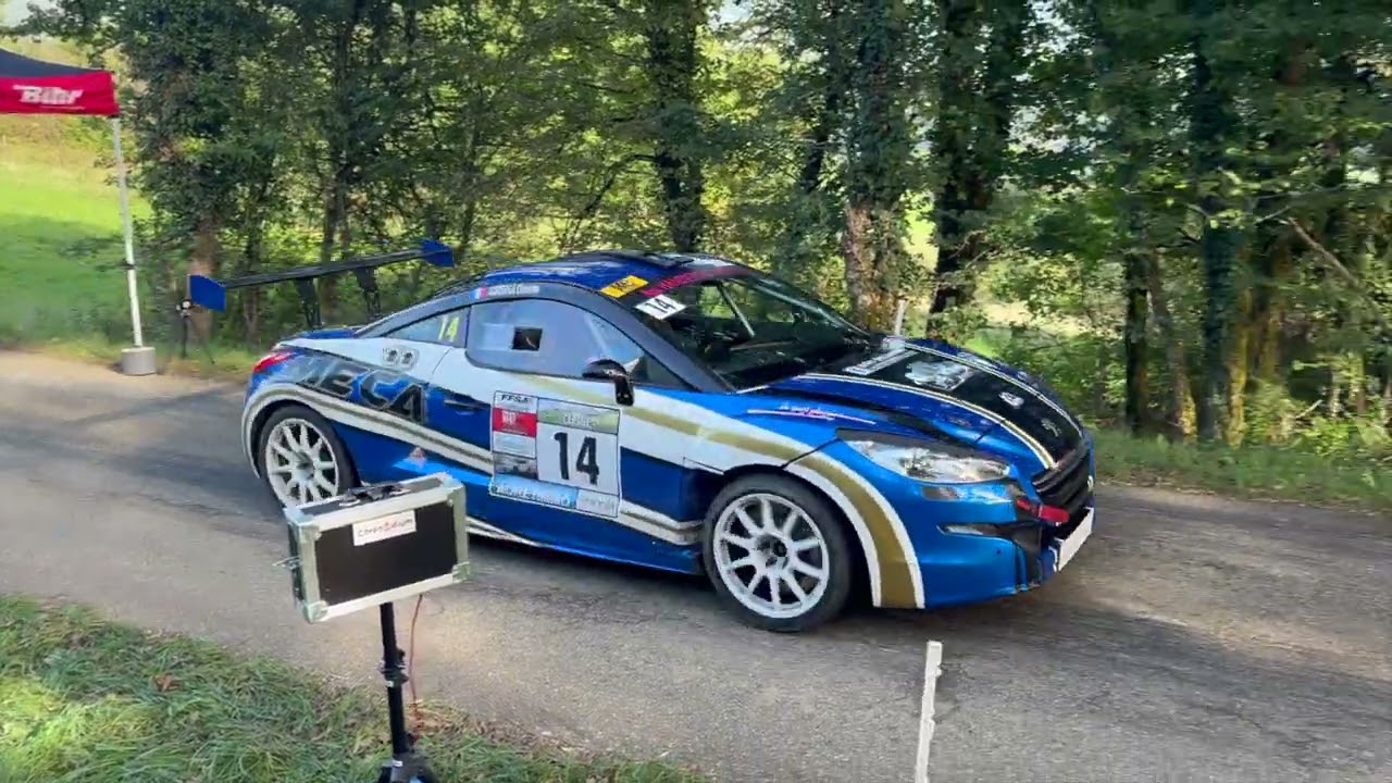 Rallye de l'Epine Avant Pays Savoyard 2025 (vue drone, action)