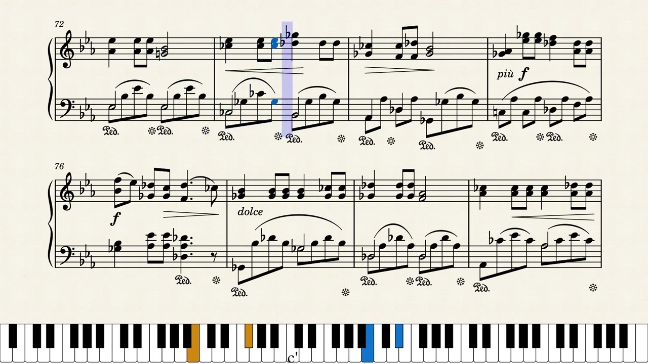 Fantasiestücke nach Liedern von R. Schumann; 2. Wanderlied (Hiking Song) - Gustav Lange, Op. 124