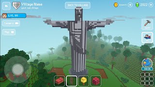 Rio Statue - Block Craft 3d: Building Game screenshot 1