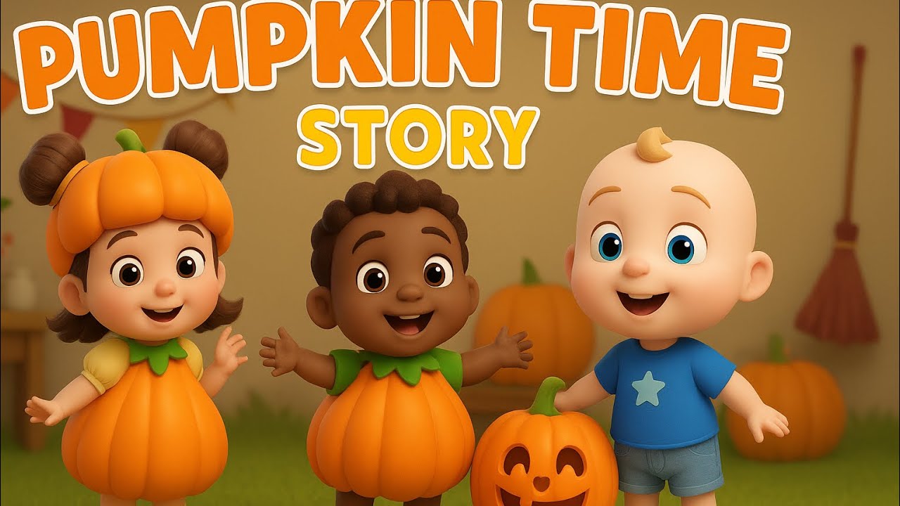 🌟 Pumpkin Play Day at School 🎃 | Gentle Halloween Story for Toddlers @babiesworld369 
