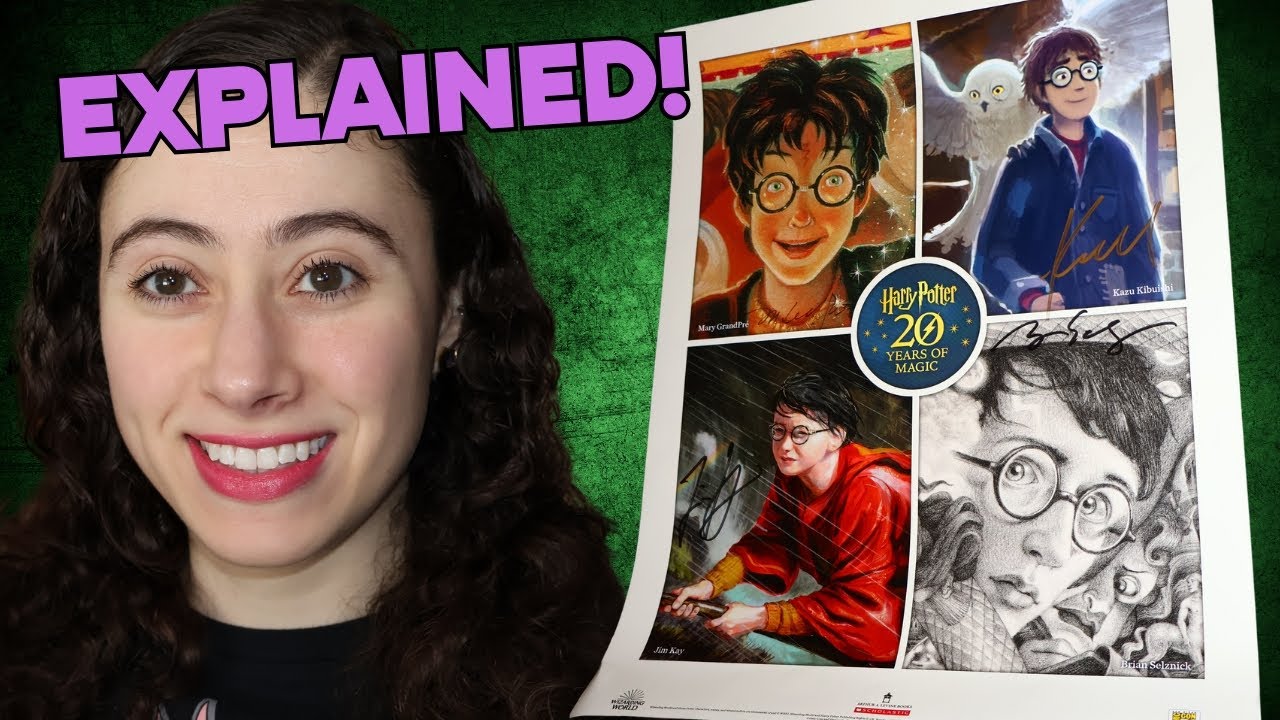 Rare 2018 SDCC Harry Potter ILLUSTRATOR Print Explained!