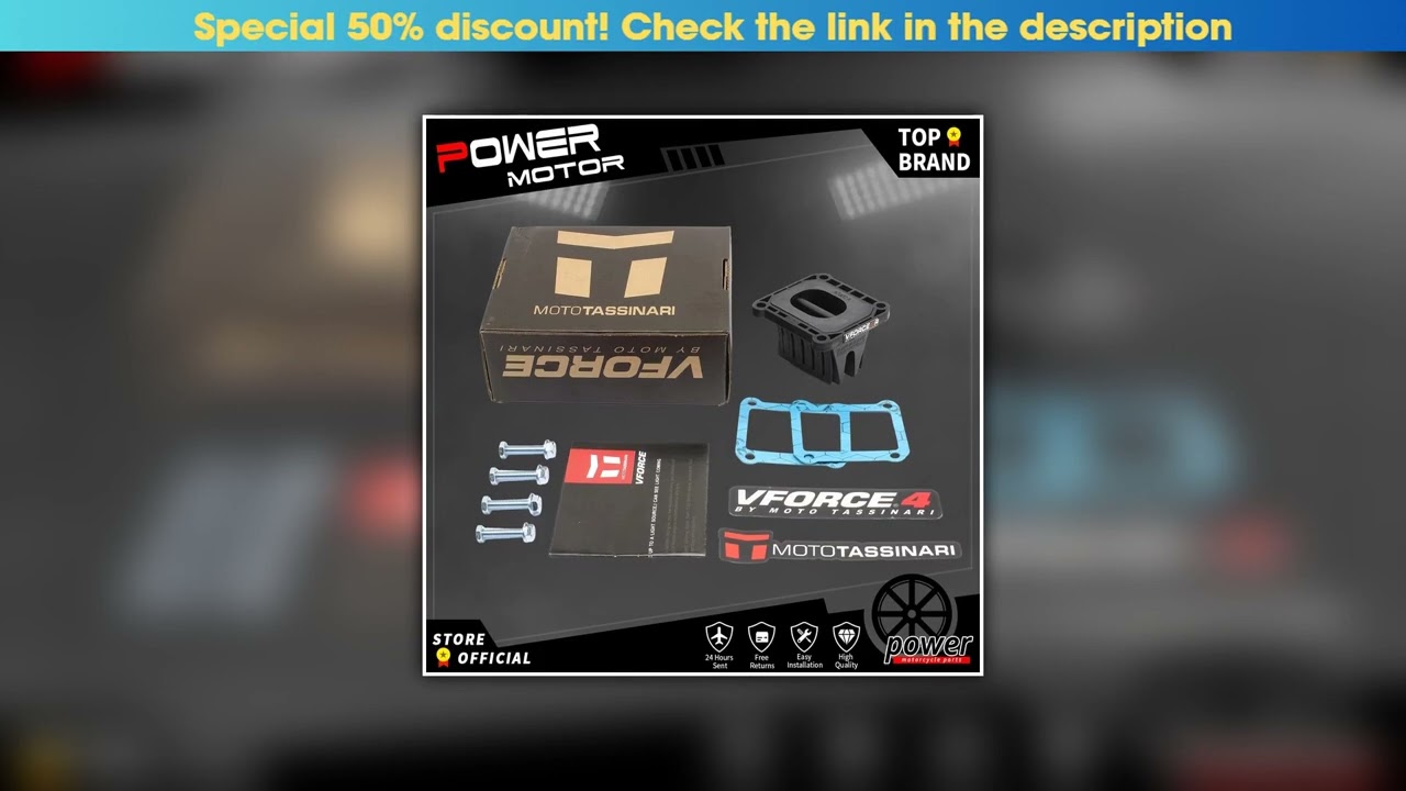 New Arrival New Motorcycle Carbon Fiber V-Force 4 Reed Valve System for Husqvarna TX TE TC 125-300•