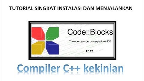 CodeBlock C/C++ untuk latihan Bahasa C 32/64bit windows