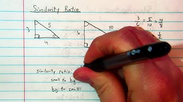 What is a similarity ratio?