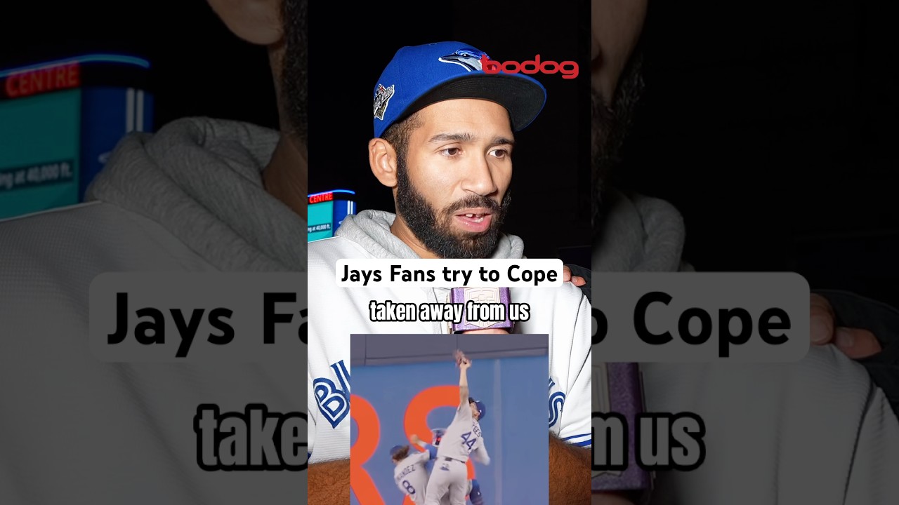 Yeah, devastated is still how we are feeling… #bluejays #jays #dodgers #ladodgers #worldseries #mlb