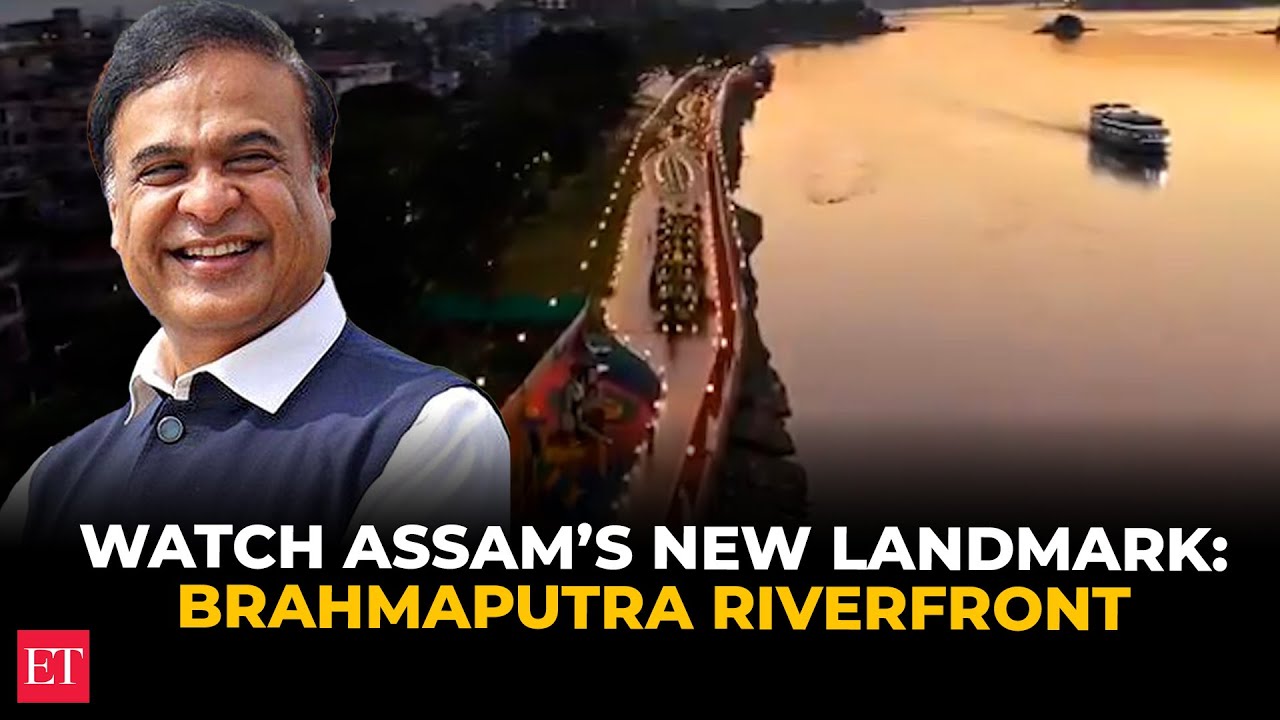 Guwahati gets a world-class Riverfront on Brahmaputra; iconic project to boost tourism