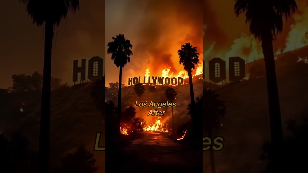 Los Angeles Before And After.                      