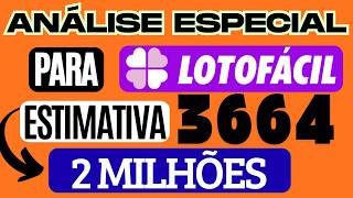 ANÁLISE E TENDÊNCIAS LOTOFÁCIL 3664 | DEZENAS QUENTES E ESTRATÉGIA 📊