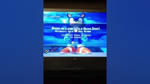 Lets Play Sonic Unleashed Wii/PS2 100% Part 1 Stupid Tutorials!