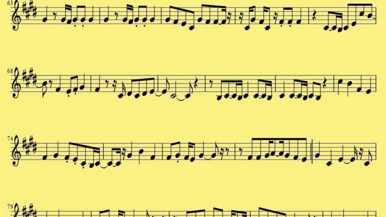 sheet bend [ Oboe ] Counting Stars - One Republic