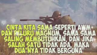Kata2 gombal versi pubg