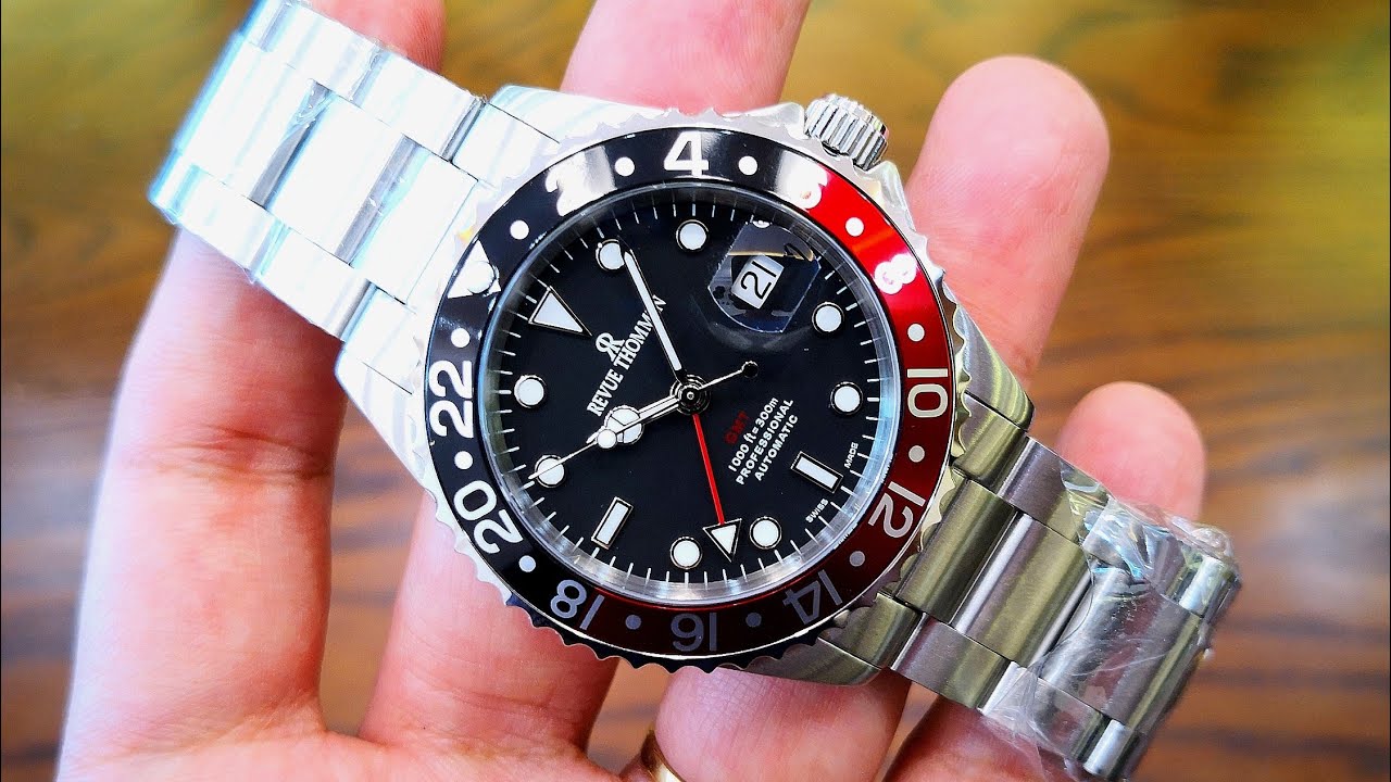 revue thommen gmt pepsi