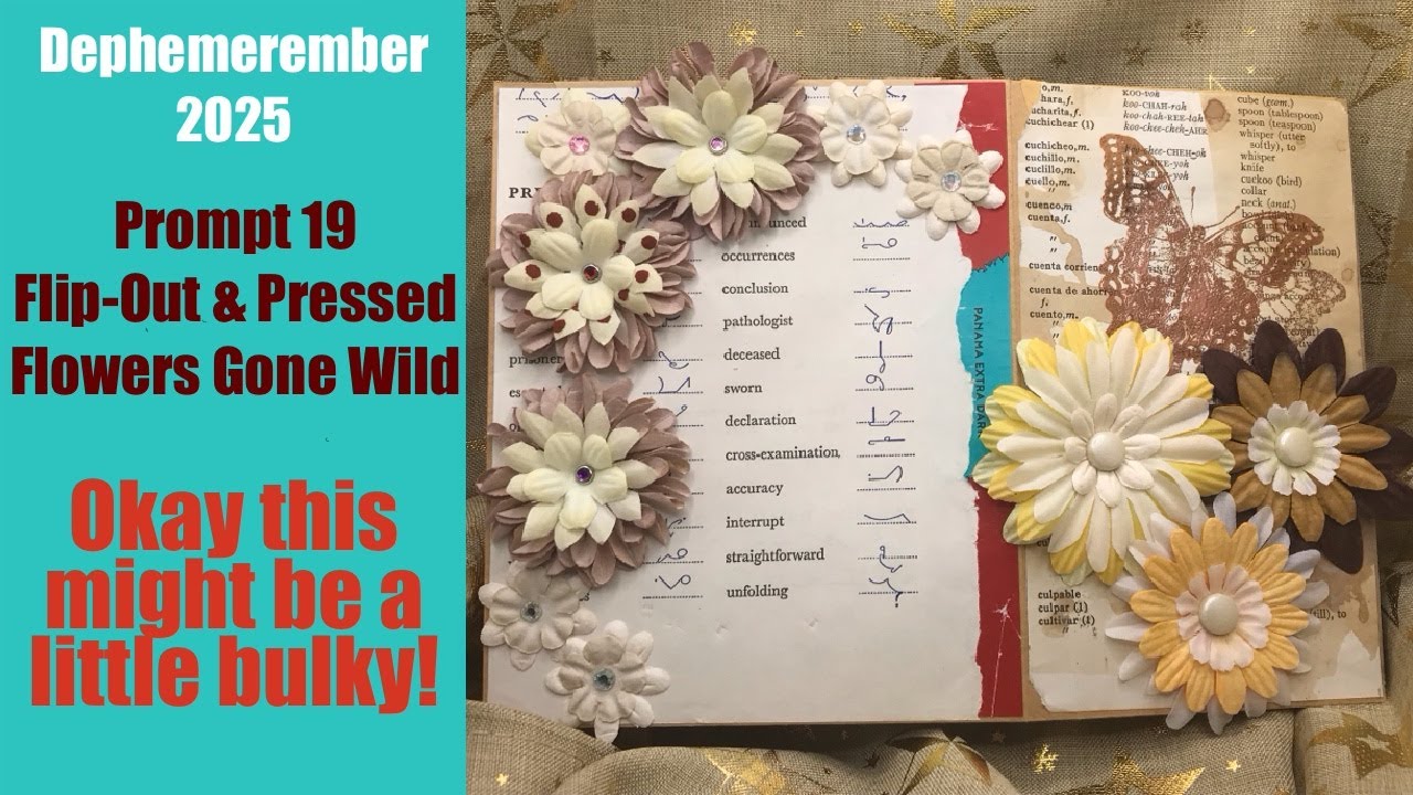 Dephemerember 2025: 19 Flip-Out & Pressed Flowers Gone Wild