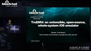 TruEMU: An Extensible, Open-Source, Whole-System iOS Emulator