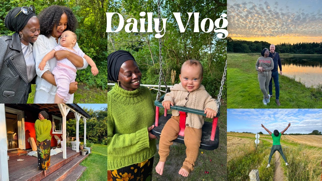 VLOG| A few days in the  danish summer cabin|Spending time with the family #lifeindenmark