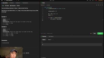 Climbing Stairs | 70 Leetcode | Python3