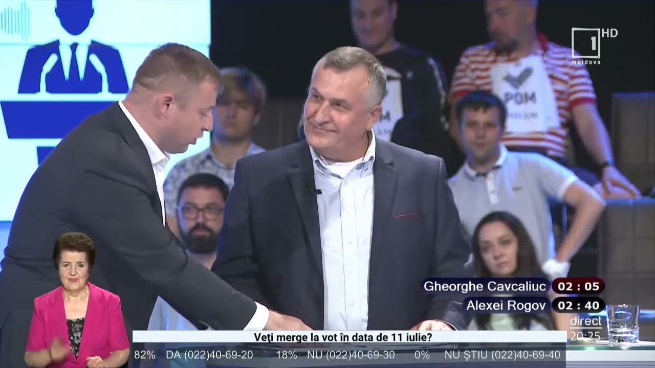 Dezbateri electorale Moldova 1 (23.06.2021, 19:50) | Alegeri parlamentare 2021