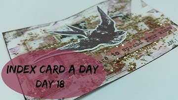 Index Card A Day (ICAD2016) Day 18