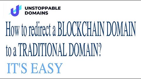 How To Redirect UnstoppableDomains Domains