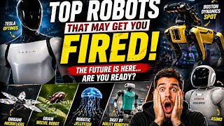 TOP ROBOTS THAT COULD REPLACE YOUR JOB (Future of Al & Automation)