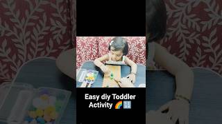 “Fun + Learning = Perfect Combo 🎨Pom Pom Color Sorting for toddlers 👶#shorts