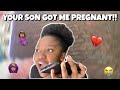 calling AFRICAN PARENTS and telling them that their son got me pregnant *PRANK* 😭💔