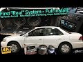 First real sound system  full install new head unit 10 big 3 wiring amps subs 1