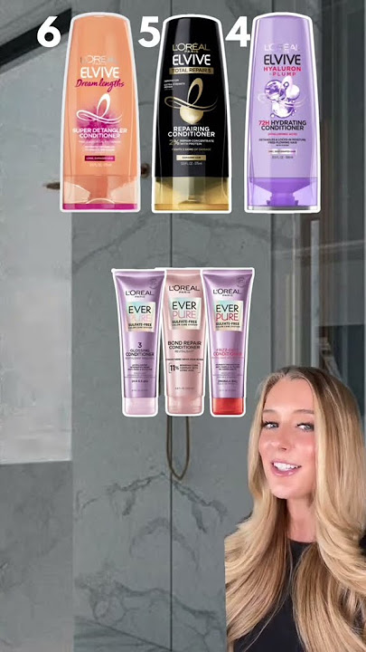 Ranking my favorite L'Oreal conditioners... these are NEXT-LEVEL good!
