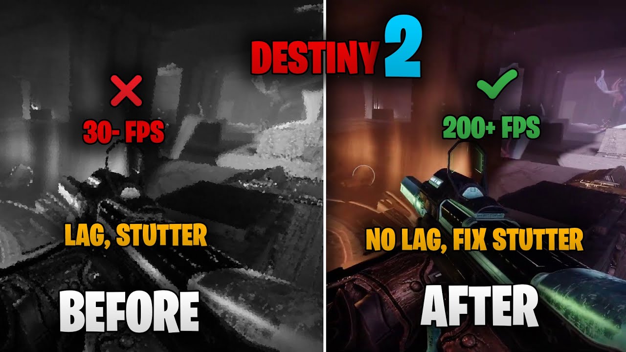 Destiny 2 FPS Boost | No Lag, Fix Stutter (2025)