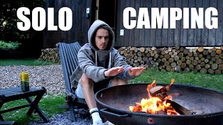 I went Solo Cabin Camping