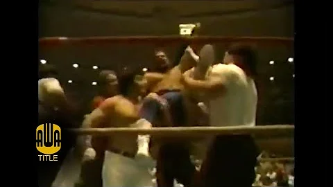 AWA Title Jerry Lawler vs Curt Hennig 1988 Memphis...