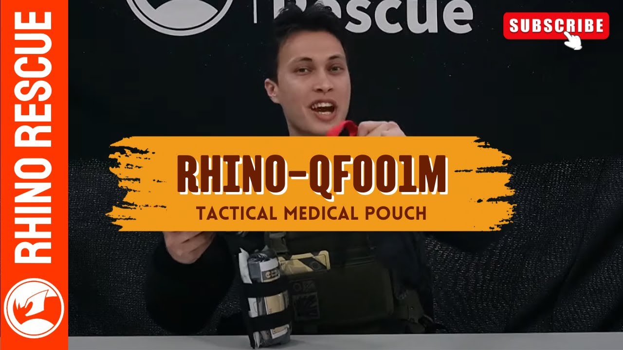 RHINO Tactical Medical Pouch: 3 Seconds to Save a Life